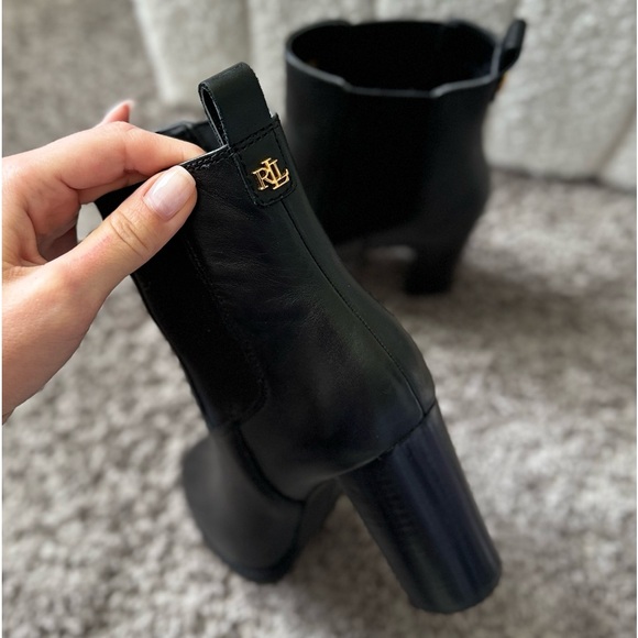 Ralph Lauren, size 7,5 black shoes - Picture 5 of 6